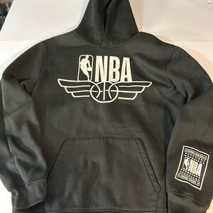NBA Licensed Black and White Logo Hoodie Medium‎